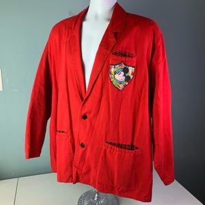 Vtg 70s Mickey & Co Mickey international Jacket L